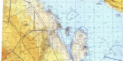 Kartta qatar-alueella