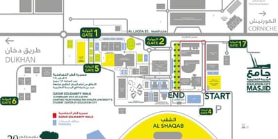 Kartta qatar foundation