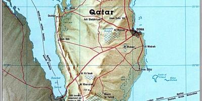 Kartta qatar road 